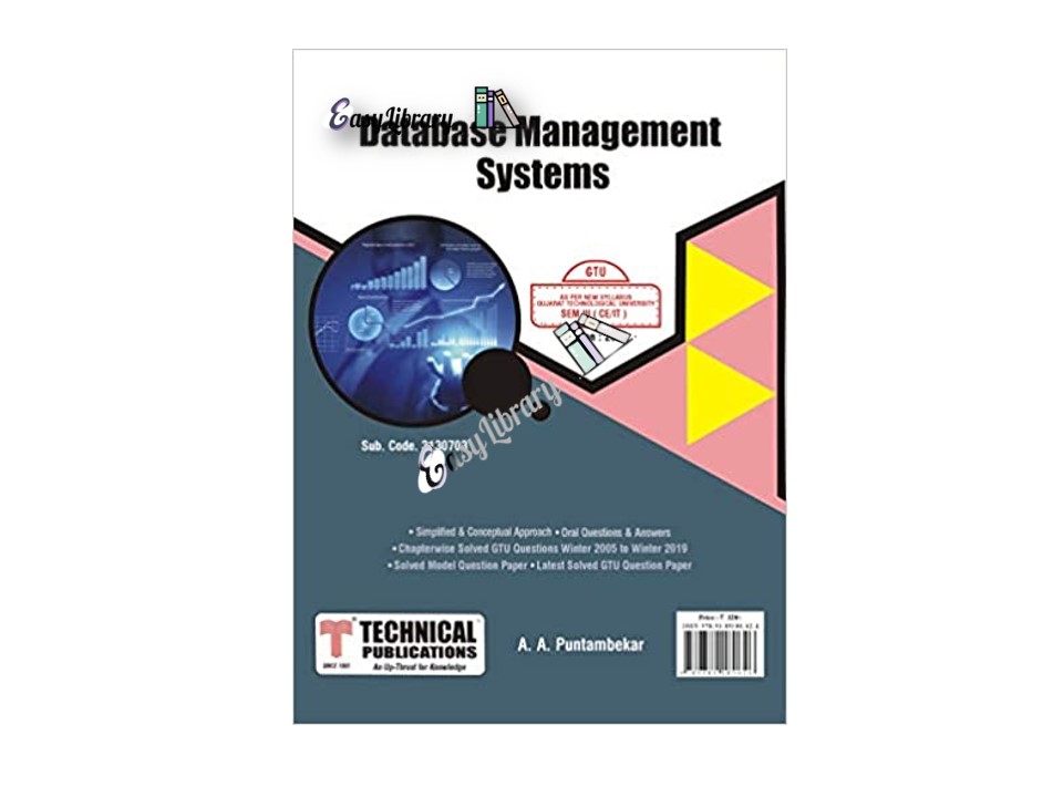 Database Management System GTU Book (3130703)